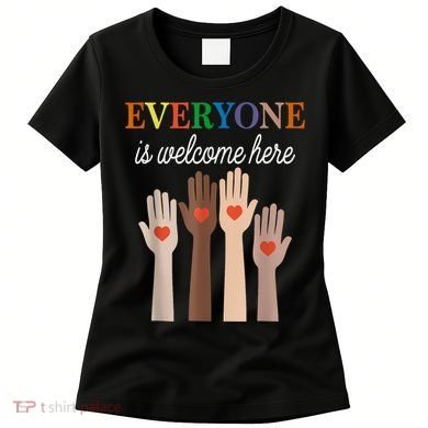 Everyone Is Welcome Here Idaho Women's T-Shirt