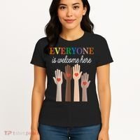 Everyone Is Welcome Here Idaho Women's T-Shirt thumb 4