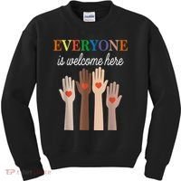 Everyone Is Welcome Here Idaho Kids Sweatshirt thumb 0
