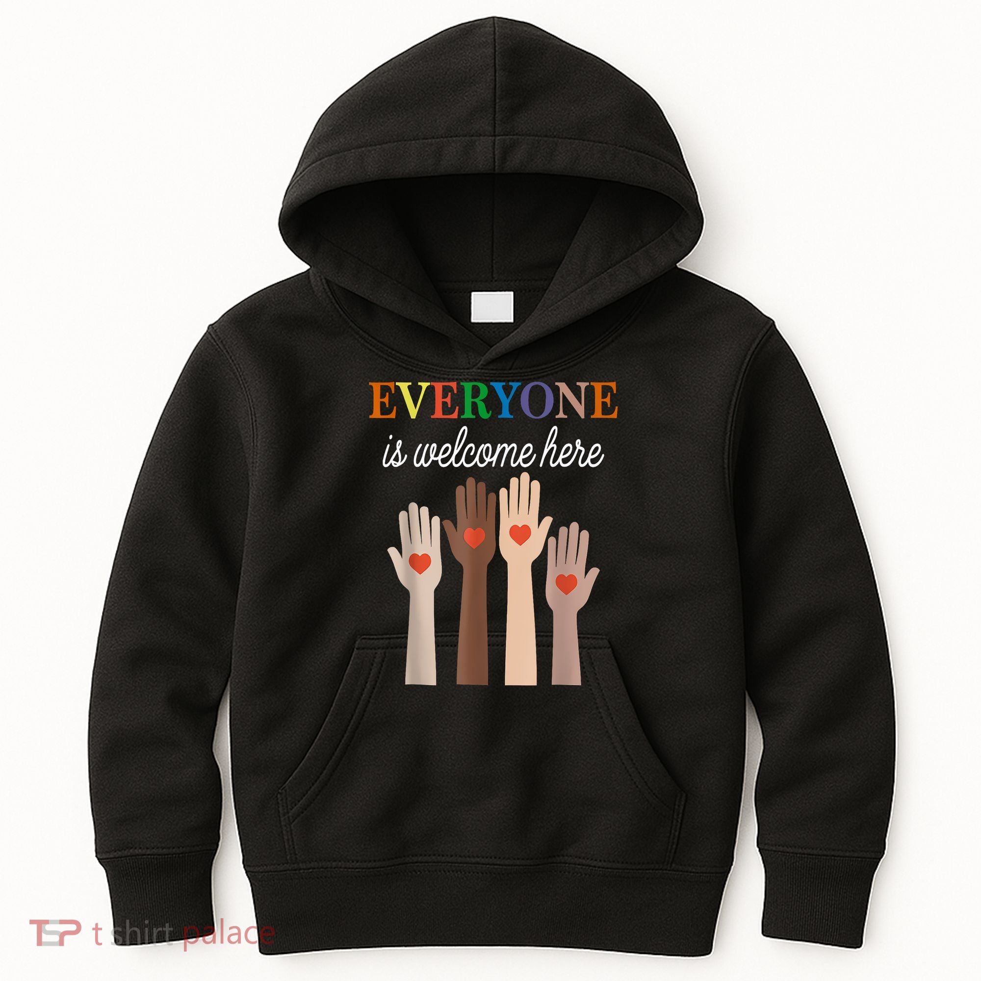 Everyone Is Welcome Here Idaho Kids Hoodie