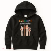 Everyone Is Welcome Here Idaho Kids Hoodie thumb 0