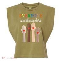 Everyone Is Welcome Here Idaho Garment-Dyed Women's Muscle Tee thumb 0