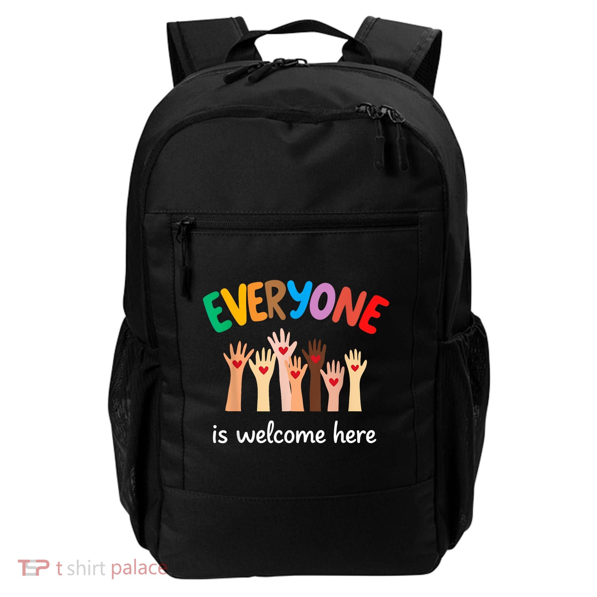 Everyone Is Welcome Here Idaho Teacher Backpack
