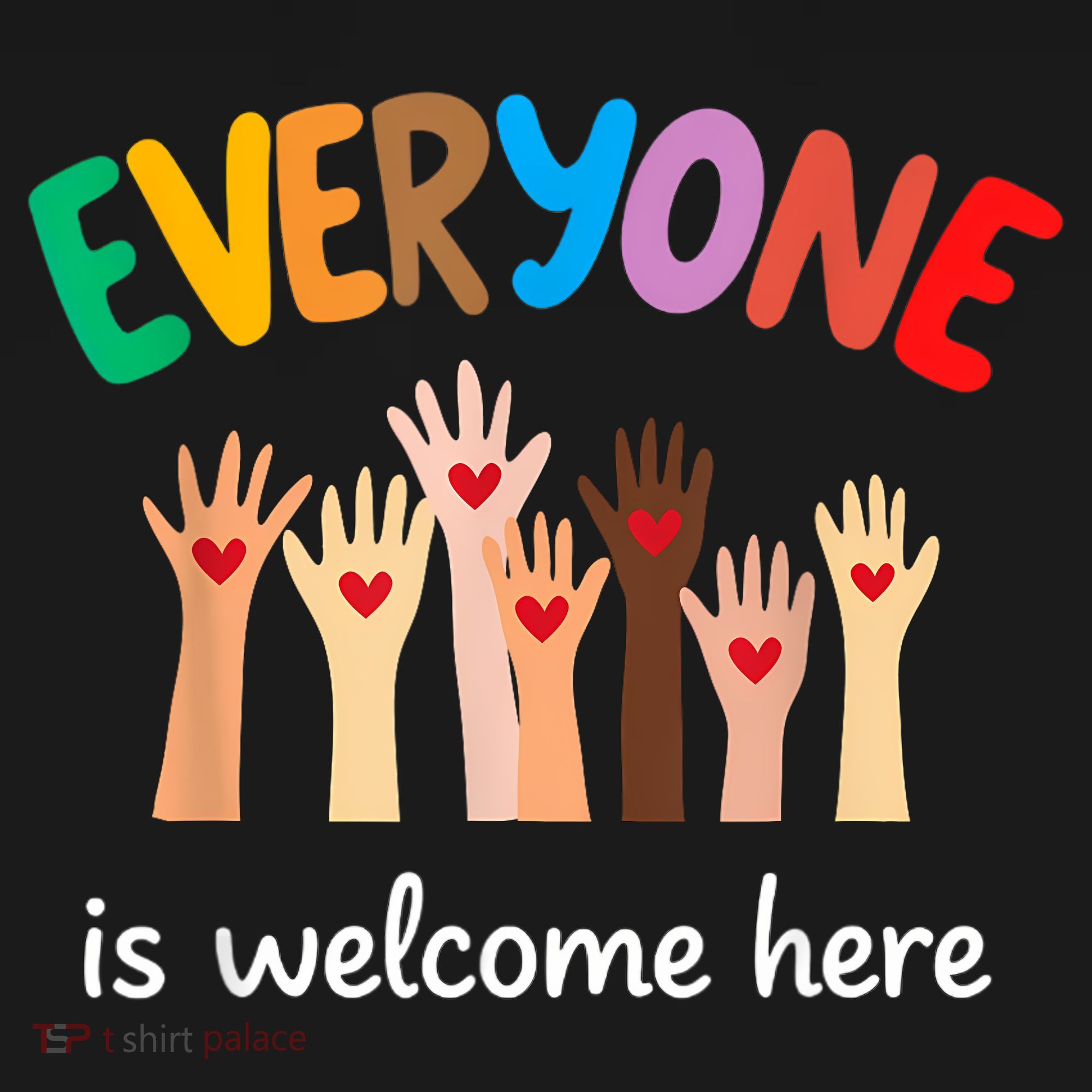 Everyone Is Welcome Here Idaho Teacher Kids Sweatshirt