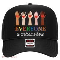 Everyone Is Welcome Here Idaho Teacher Hat thumb 0