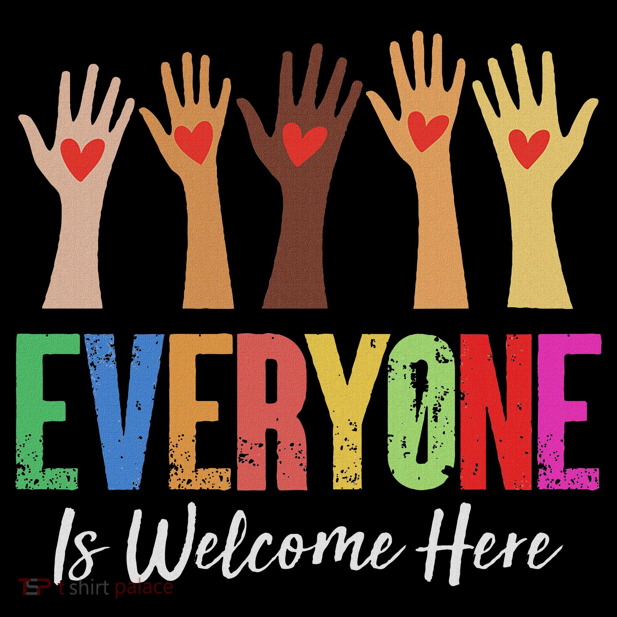Everyone Is Welcome Here Idaho Teacher Mousepad
