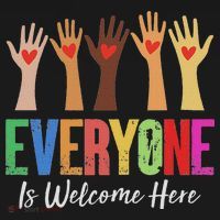 Everyone Is Welcome Here Idaho Teacher Kids Sweatshirt thumb 2