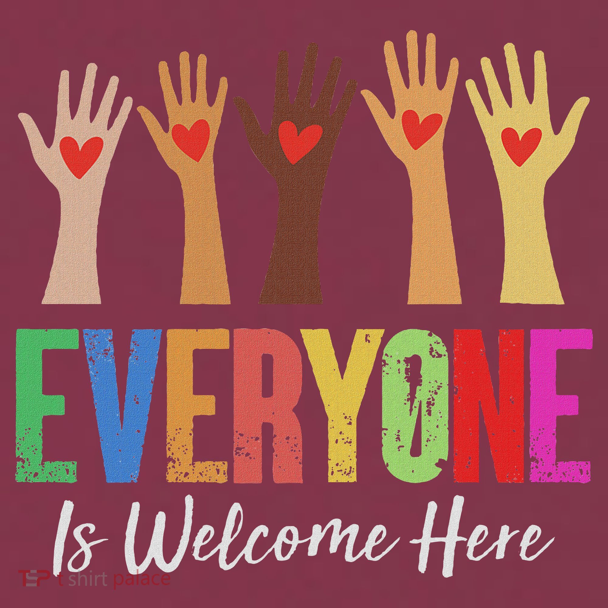 Everyone Is Welcome Here Idaho Teacher 16oz Travel Tumbler