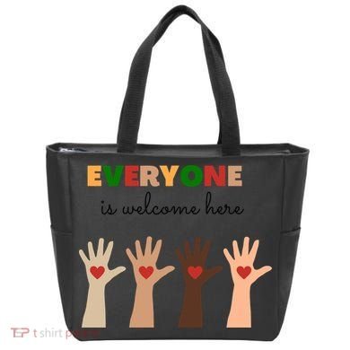 Everyone Is Welcome Here Equality Kindness Inspirational  Tote Bag