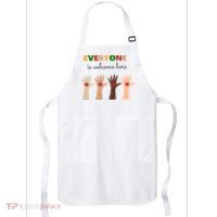 Everyone Is Welcome Here Equality Kindness Inspirational  Apron thumb 0