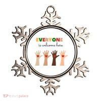 Everyone Is Welcome Here Equality Kindness Inspirational  Ornament thumb 0