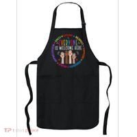Everyone Is Welcome Here Idaho Teacher Apron thumb 0