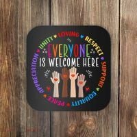 Everyone Is Welcome Here Idaho Teacher Coaster thumb 0