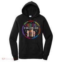 Everyone Is Welcome Here Idaho Teacher Women's Hoodie thumb 0