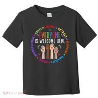 Everyone Is Welcome Here Idaho Teacher Toddler T-Shirt thumb 0