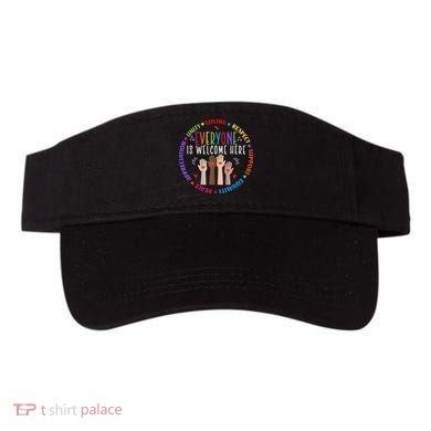 Everyone Is Welcome Here Idaho Teacher Visor