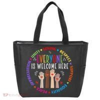 Everyone Is Welcome Here Idaho Teacher Tote Bag thumb 0