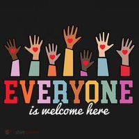 Everyone Is Welcome Here Idaho Teacher  Cooling Performance Crew T-Shirt thumb 4