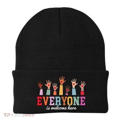 Everyone Is Welcome Here Idaho Teacher  Beanie