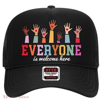 Everyone Is Welcome Here Idaho Teacher  Hat