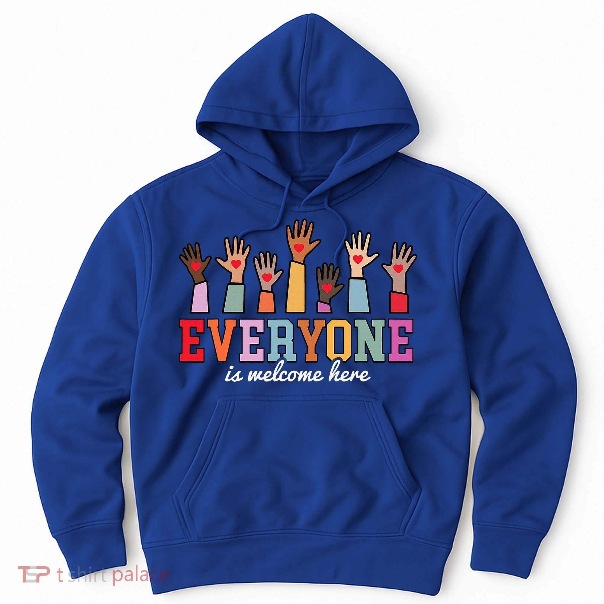 Everyone Is Welcome Here Idaho Teacher  Hoodie