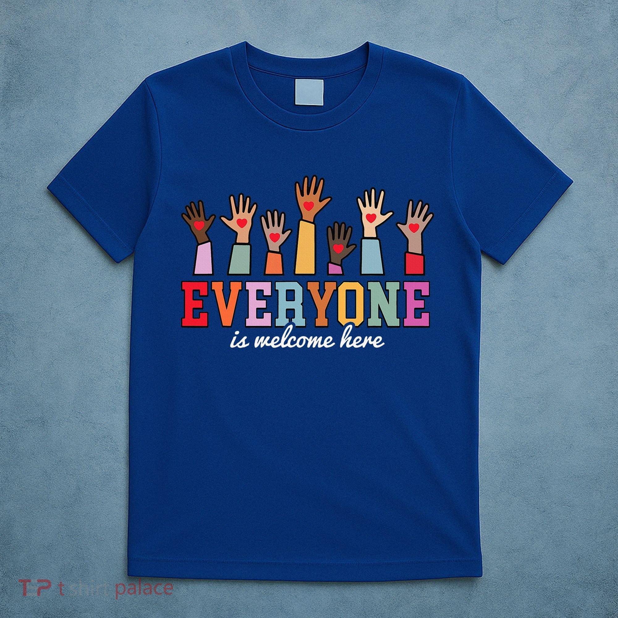 Everyone Is Welcome Here Idaho Teacher  T-Shirt