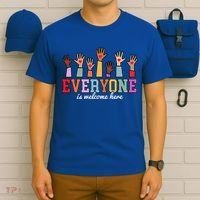 Everyone Is Welcome Here Idaho Teacher  T-Shirt thumb 6