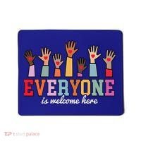 Everyone Is Welcome Here Idaho Teacher  Mousepad thumb 0