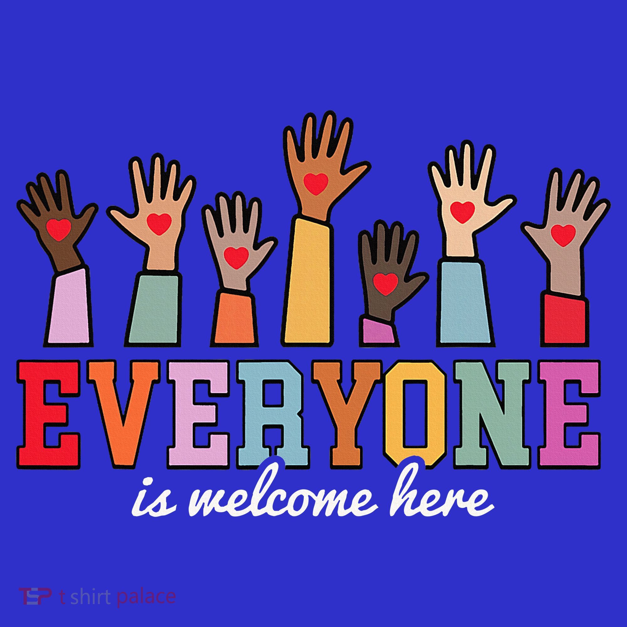 Everyone Is Welcome Here Idaho Teacher  Women's Tank Top