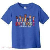 Everyone Is Welcome Here Idaho Teacher  Toddler T-Shirt thumb 0