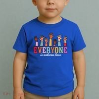 Everyone Is Welcome Here Idaho Teacher  Toddler T-Shirt thumb 2