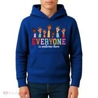Everyone Is Welcome Here Idaho Teacher  Kids Hoodie thumb 4