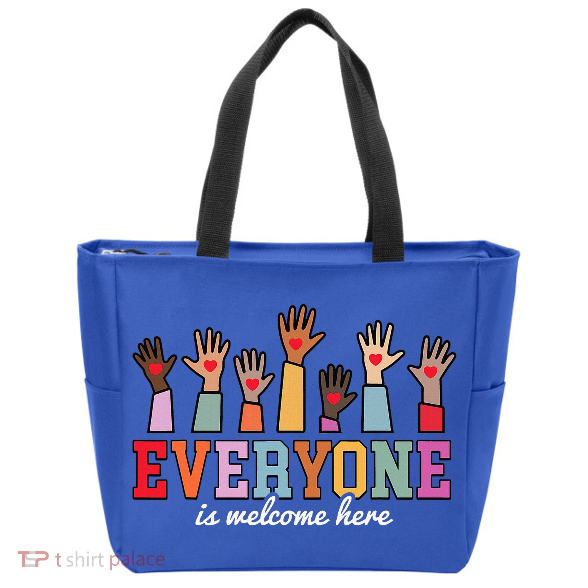 Everyone Is Welcome Here Idaho Teacher  Tote Bag