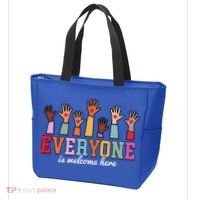 Everyone Is Welcome Here Idaho Teacher  Tote Bag thumb 3