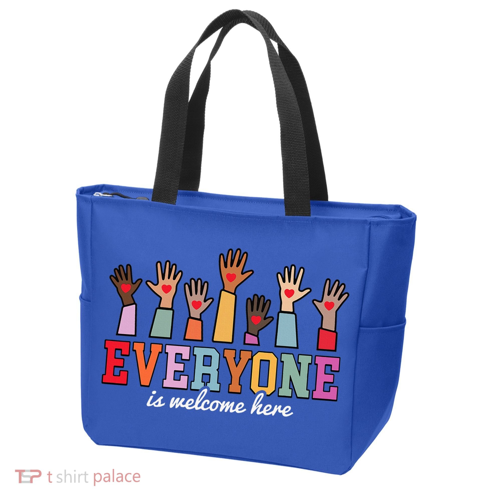 Everyone Is Welcome Here Idaho Teacher  Tote Bag