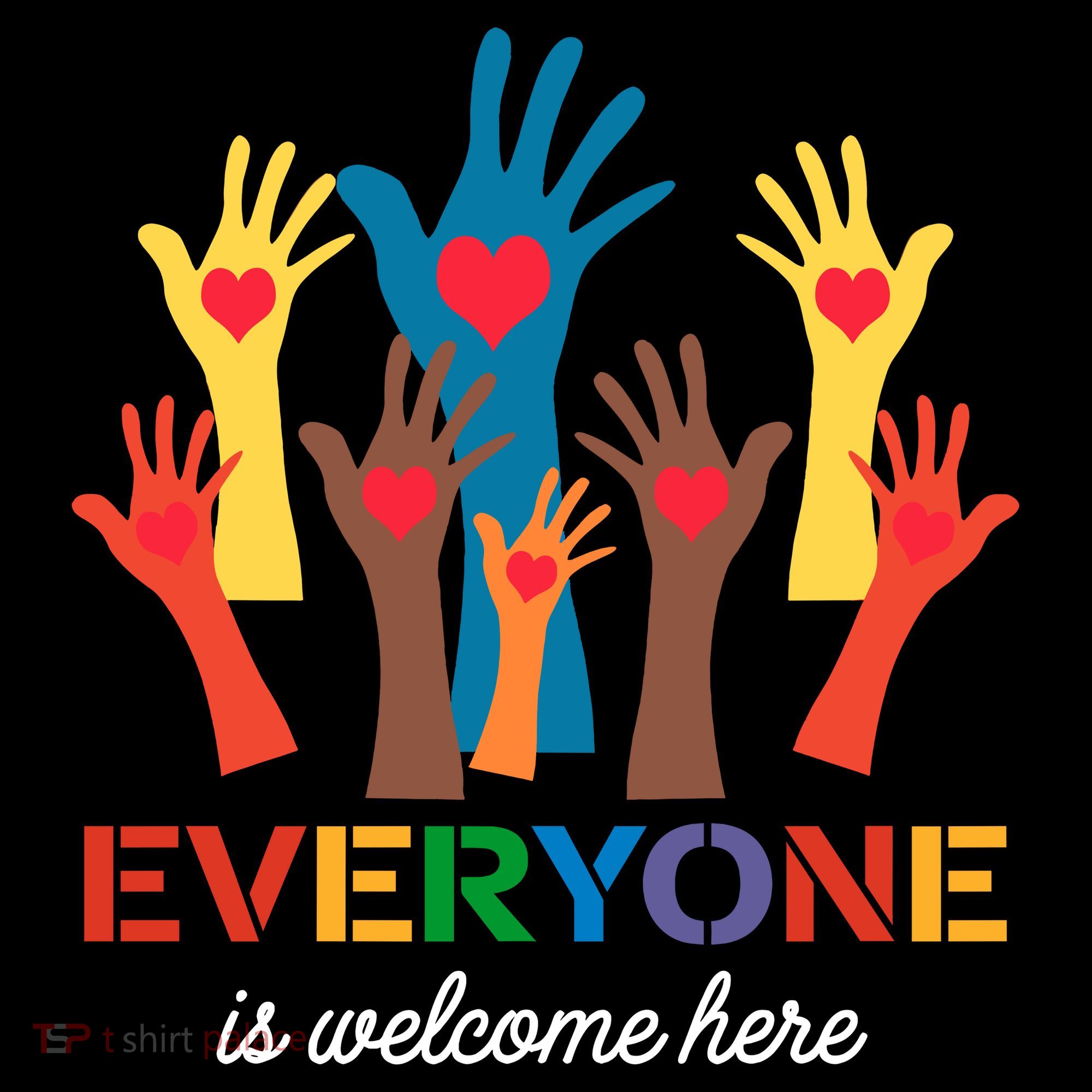 Everyone Is Welcome Here Idaho Teacher Apron