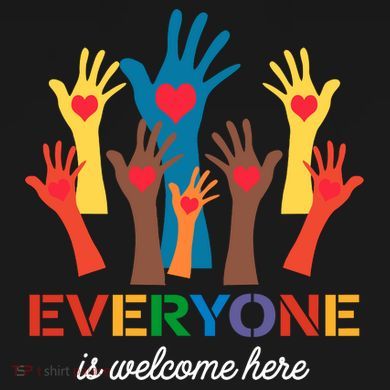 Everyone Is Welcome Here Idaho Teacher T-Shirt
