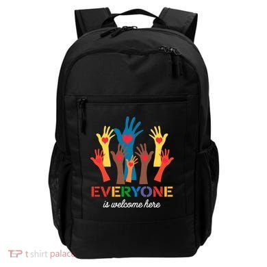 Everyone Is Welcome Here Idaho Teacher Backpack