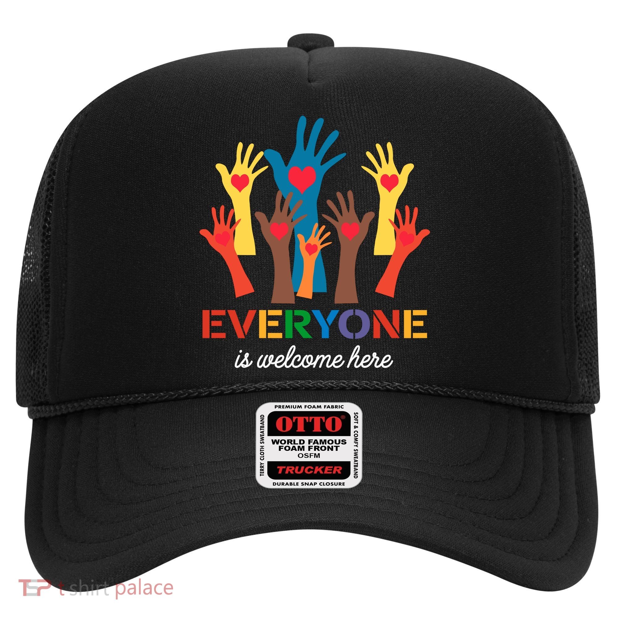 Everyone Is Welcome Here Idaho Teacher Hat