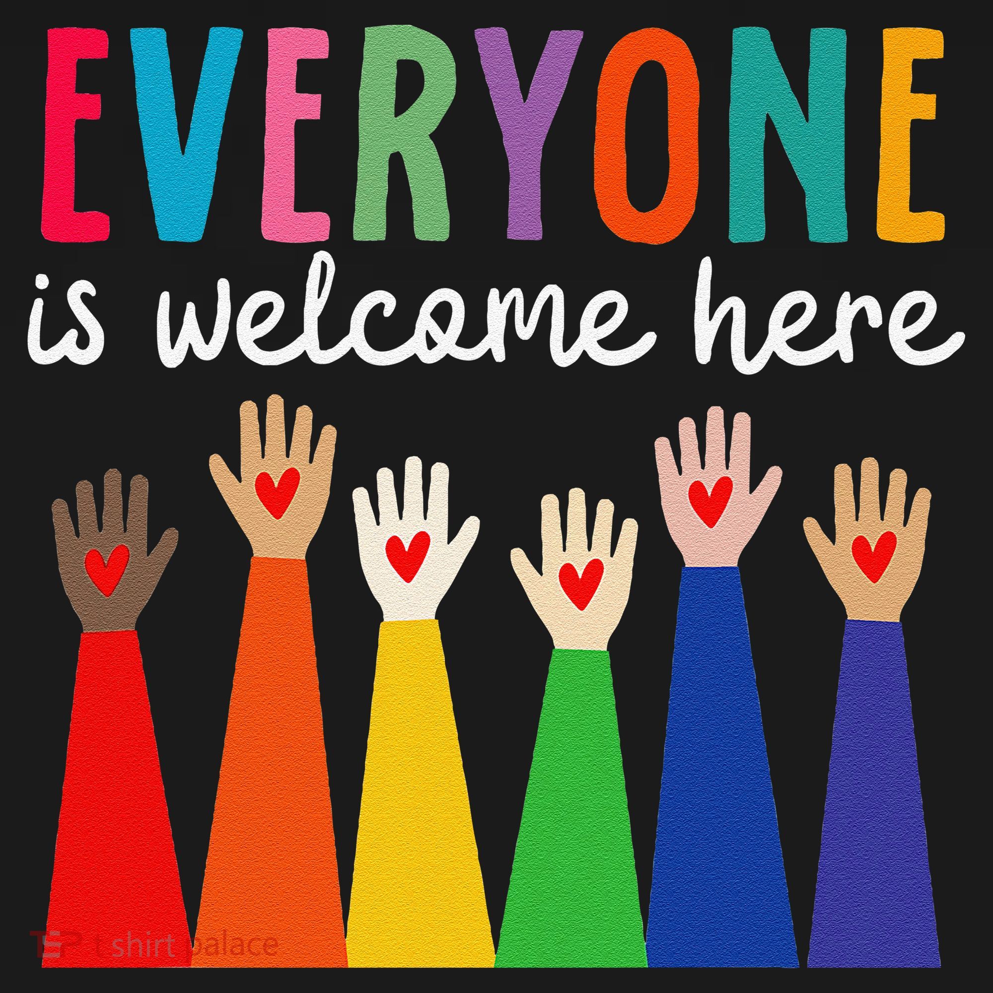 Everyone Is Welcome Here Idaho Teacher Apron