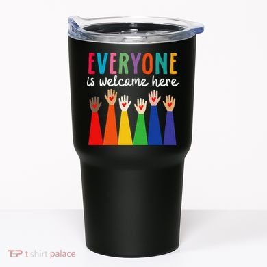 Everyone Is Welcome Here Idaho Teacher Tumbler