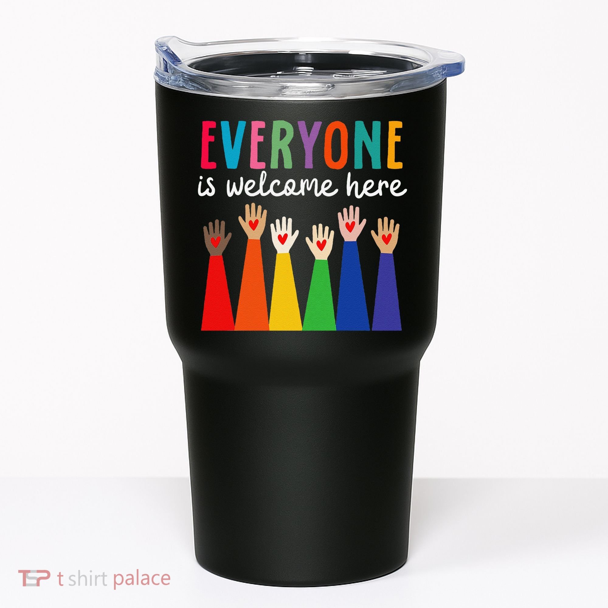 Everyone Is Welcome Here Idaho Teacher Tumbler