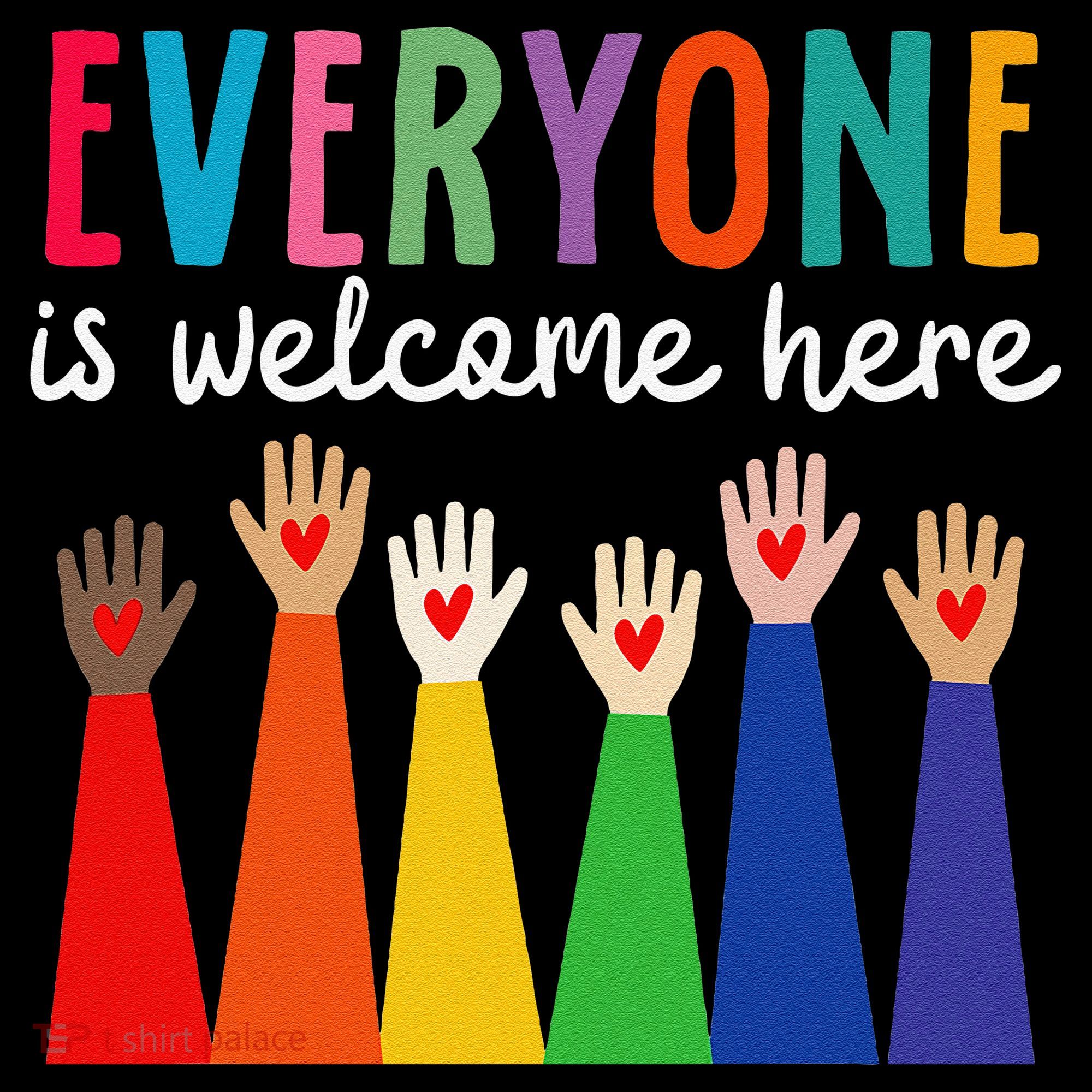 Everyone Is Welcome Here Idaho Teacher Women's Tank Top