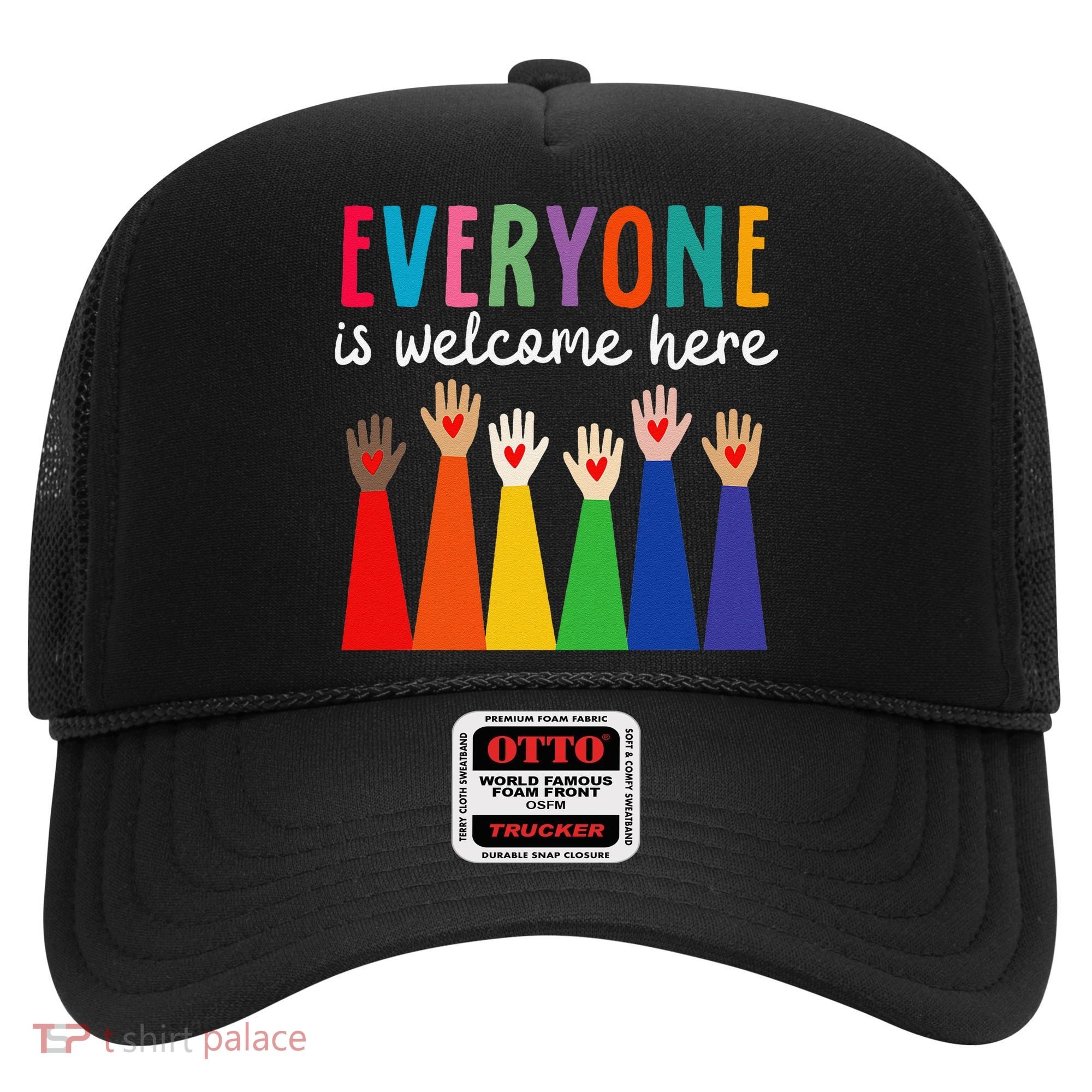 Everyone Is Welcome Here Idaho Teacher Hat