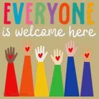 Everyone Is Welcome Here Idaho Teacher Sweatshirt thumb 2