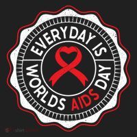 Everyday Is World Aids Day Hiv Aids Awareness Red Ribbon Gift Beanie thumb 2