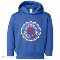 Everyday Is World Aids Day Hiv Aids Awareness Red Ribbon Gift Toddler Hoodie thumb 0