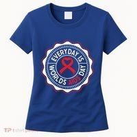 Everyday Is World Aids Day Hiv Aids Awareness Red Ribbon Gift Women's T-Shirt thumb 0