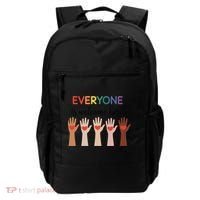 Everyone Is Welcome Here Idaho Teacher Backpack thumb 0