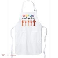 Everyone Is Welcome Here Idaho Teacher Apron thumb 0